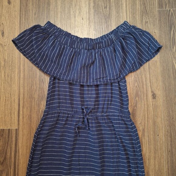 💙 Soho Maxi Dress - Viscose, Linen - Picture 4 of 10